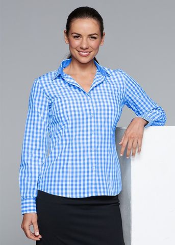 Devonport Ladies Long Sleeve Shirt